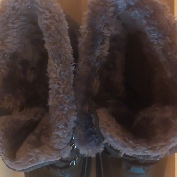 Snow Boots Winter Black sz 12/ eu 46 - Picture 6 of 6